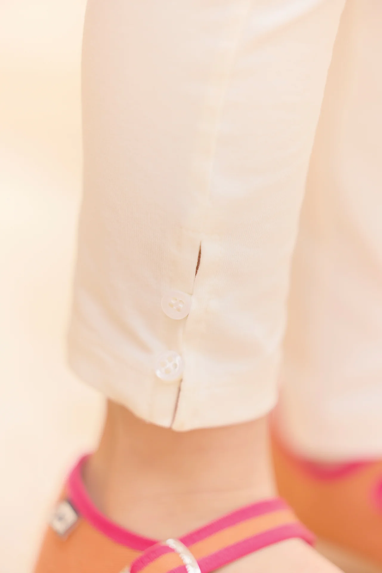 Legging - Linata écru bonton - Image 2