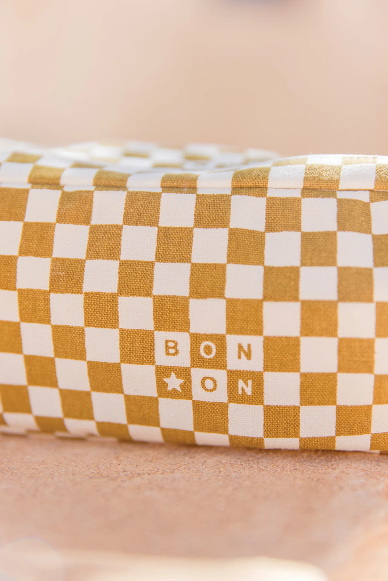 Trousse - Damier noisette - Image 2