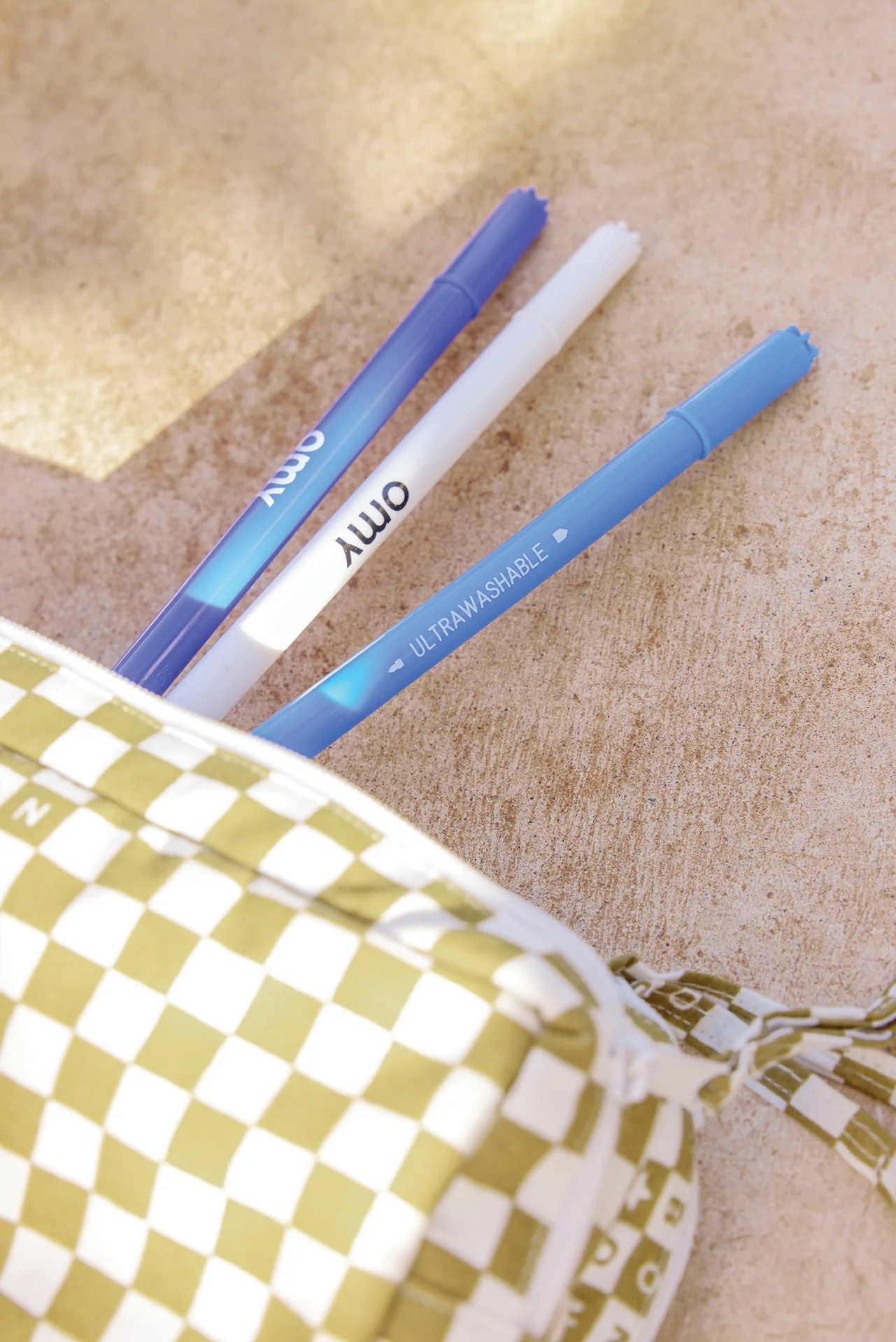 Trousse - Damier noisette - Image 3