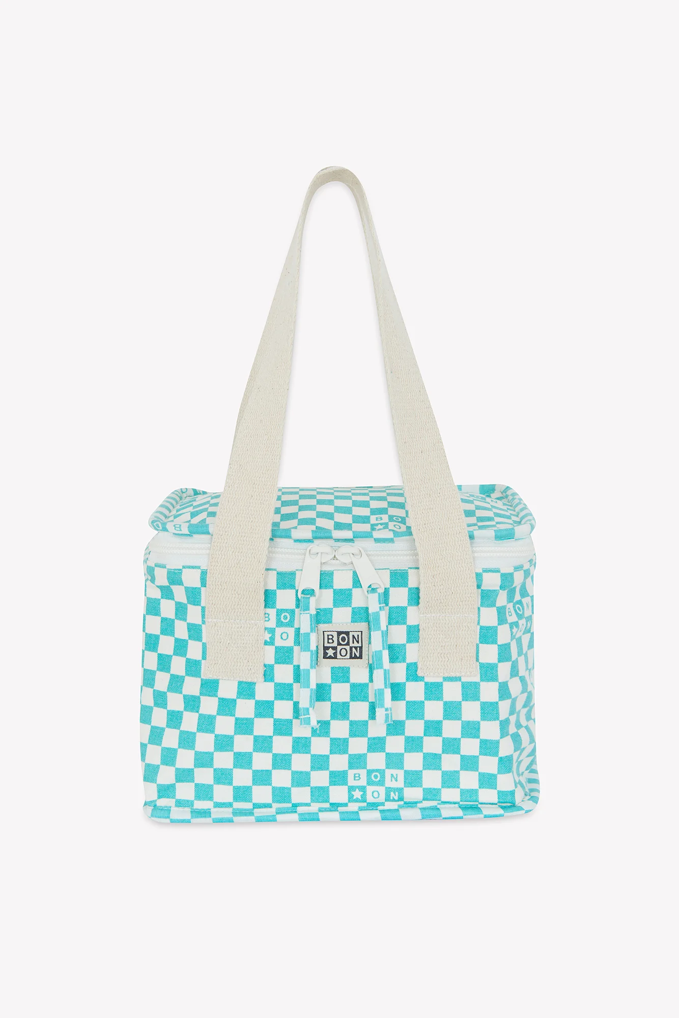 Lunch bag - Damier bleu vintage