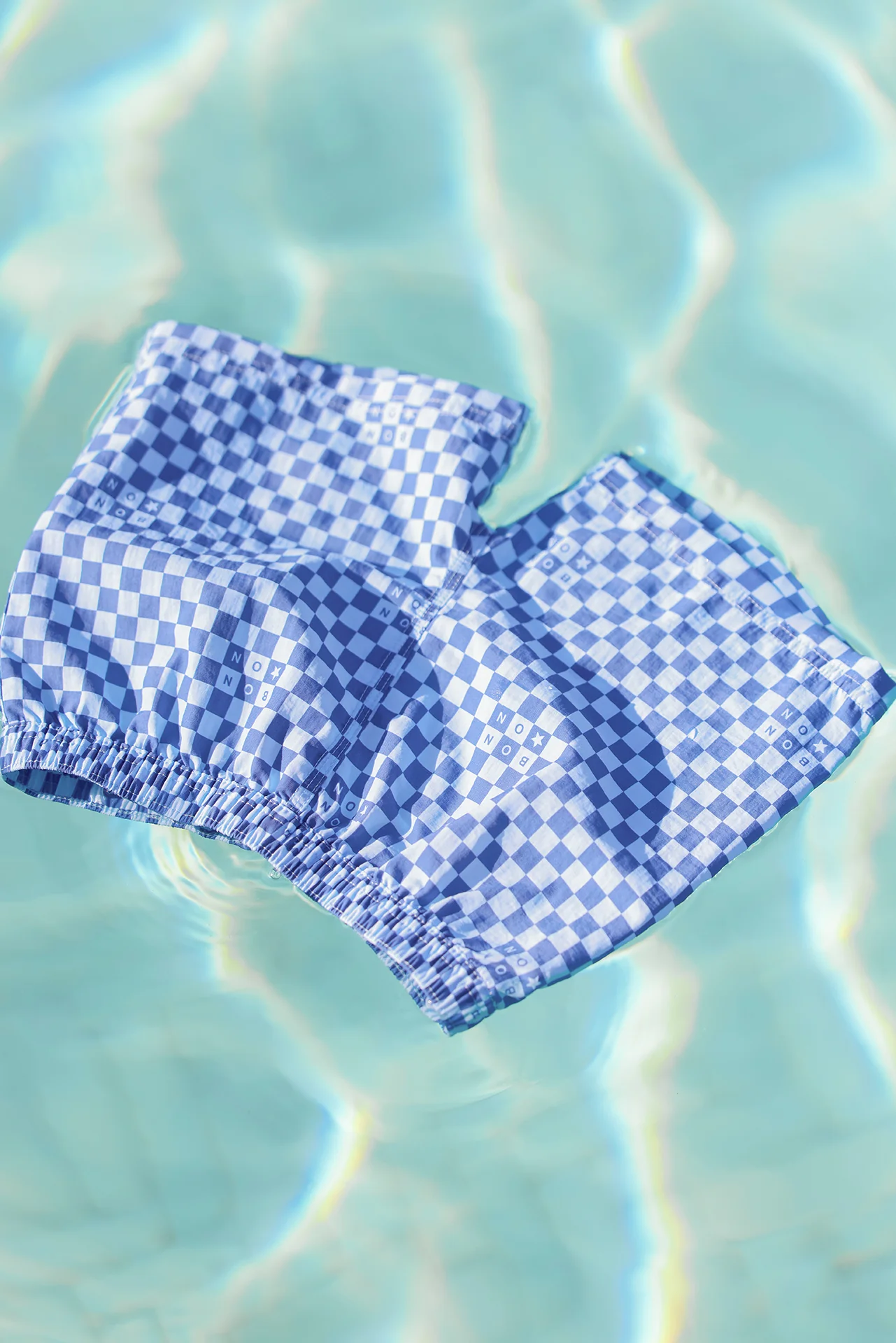 Maillot de bain - Short l'océan  bleu méditerranée - Image 4