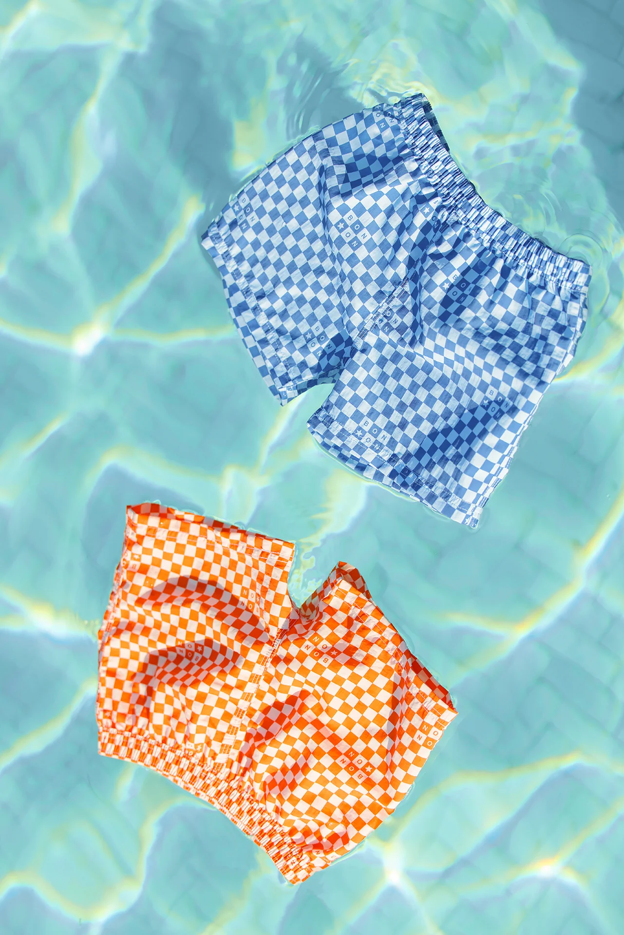 Maillot de bain - Short l'océan  bleu méditerranée - Image 5