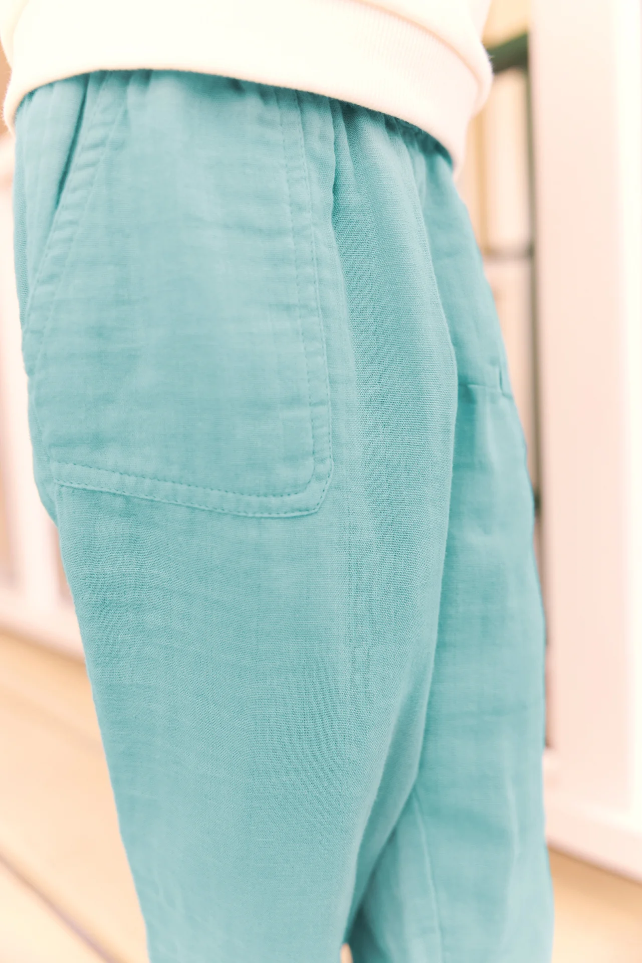 Pantalon - Batcha blue fish - Image 3