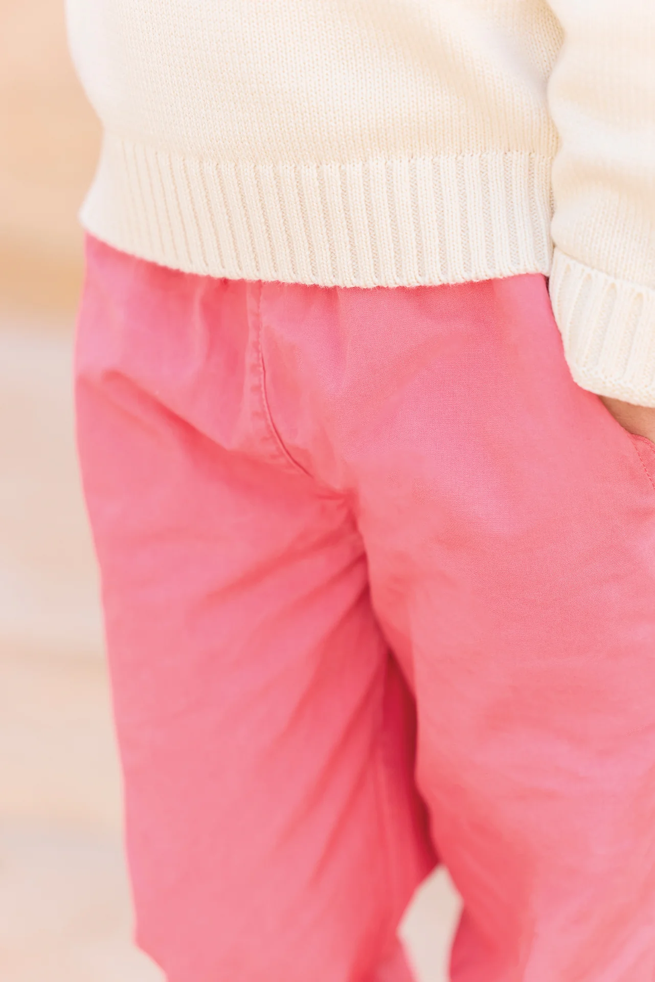 Pantalon - Léone rose charmant - Image 4