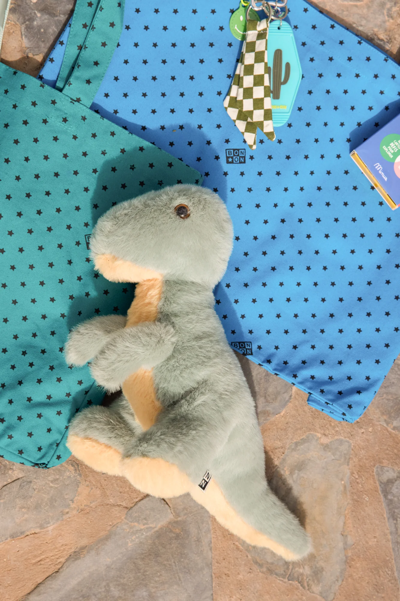 Peluche - Dino Sacha Bleu - Image 3