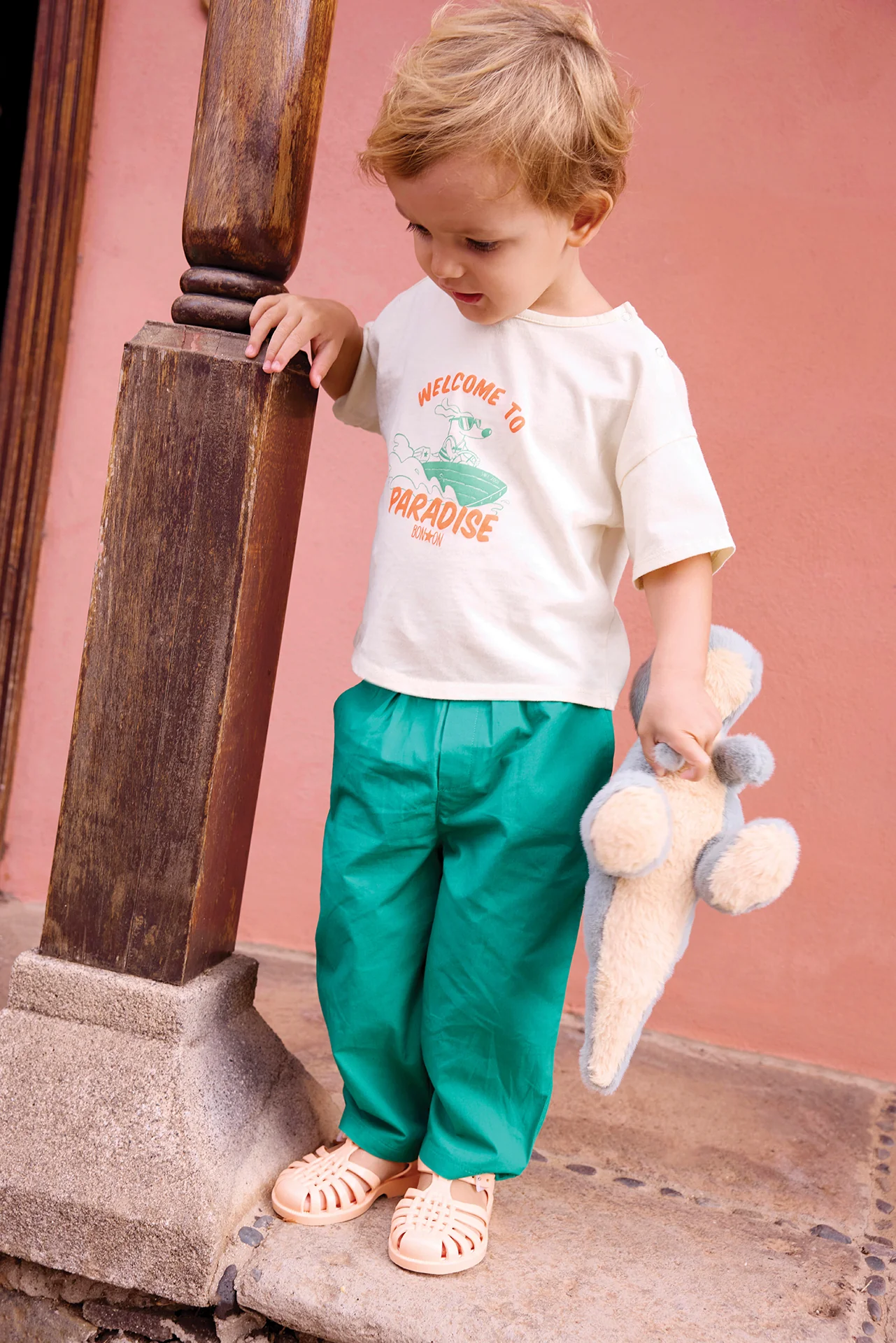 Peluche - Dino Sacha Bleu - Image 4