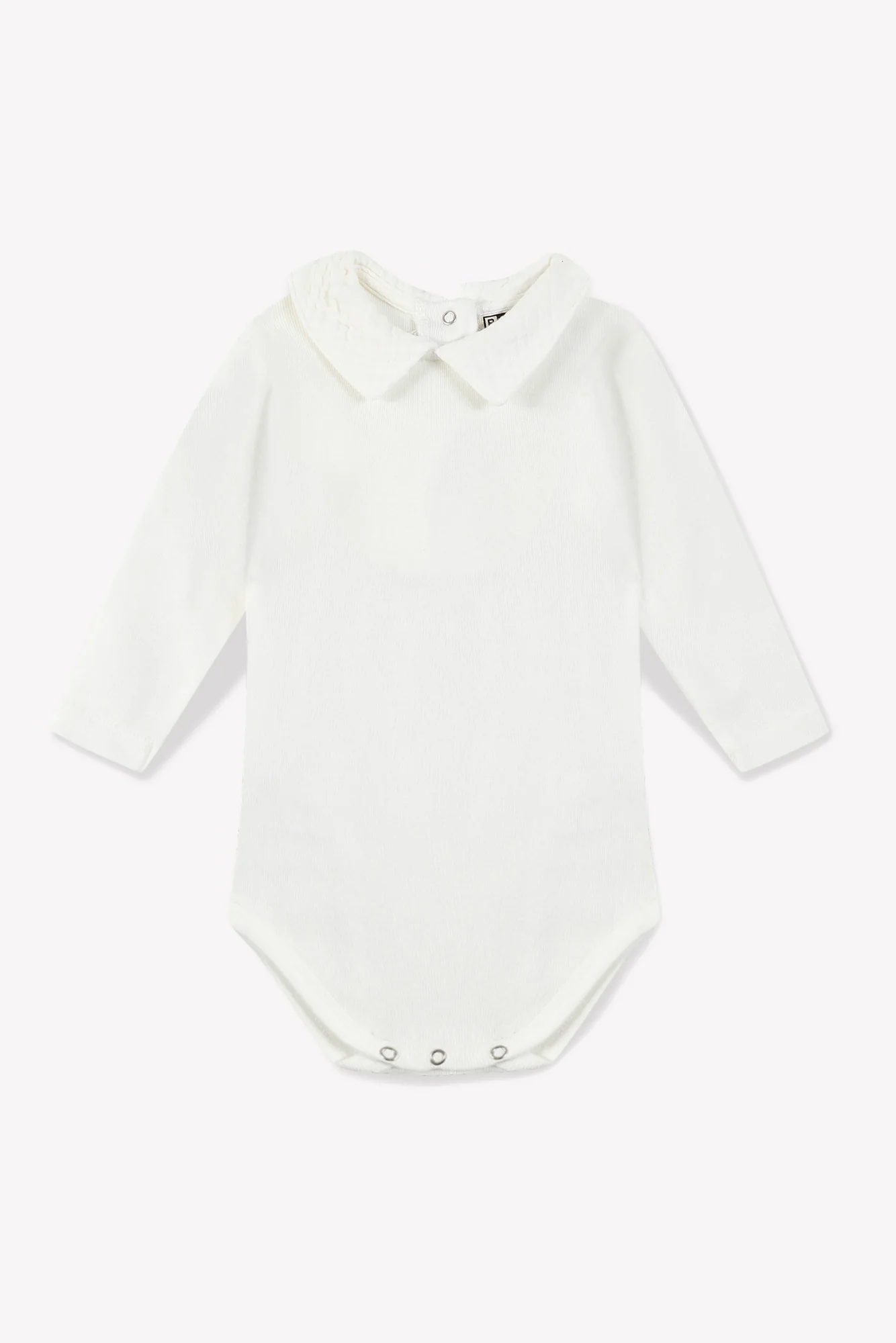 Body - bébé garçon col à revers 100% coton bio