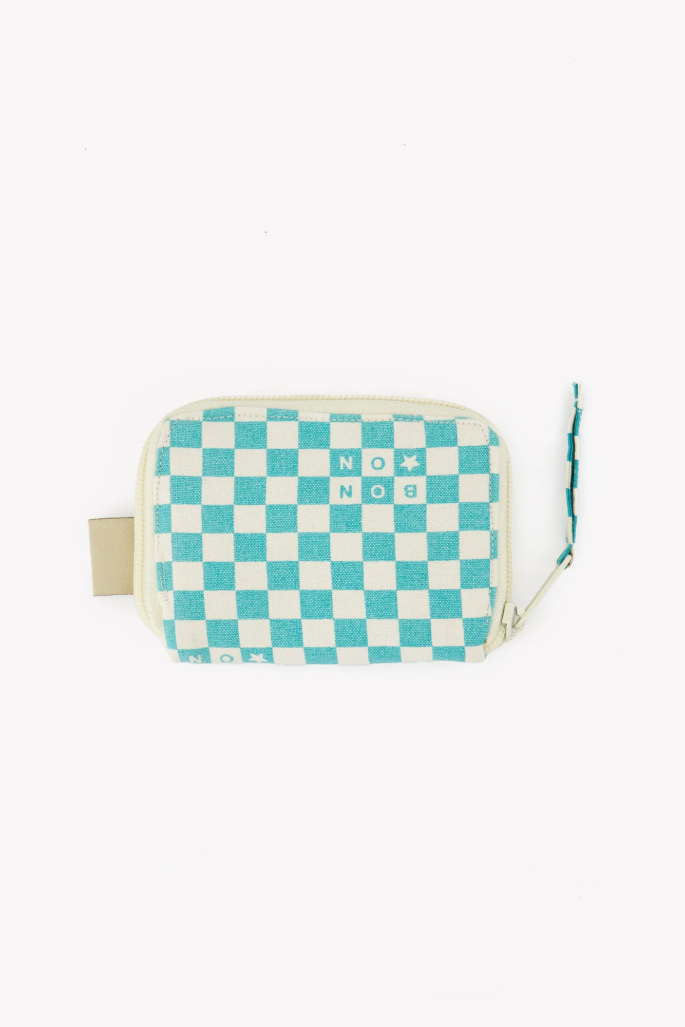 Porte-monnaie - Damier bleu vintage - Image 2