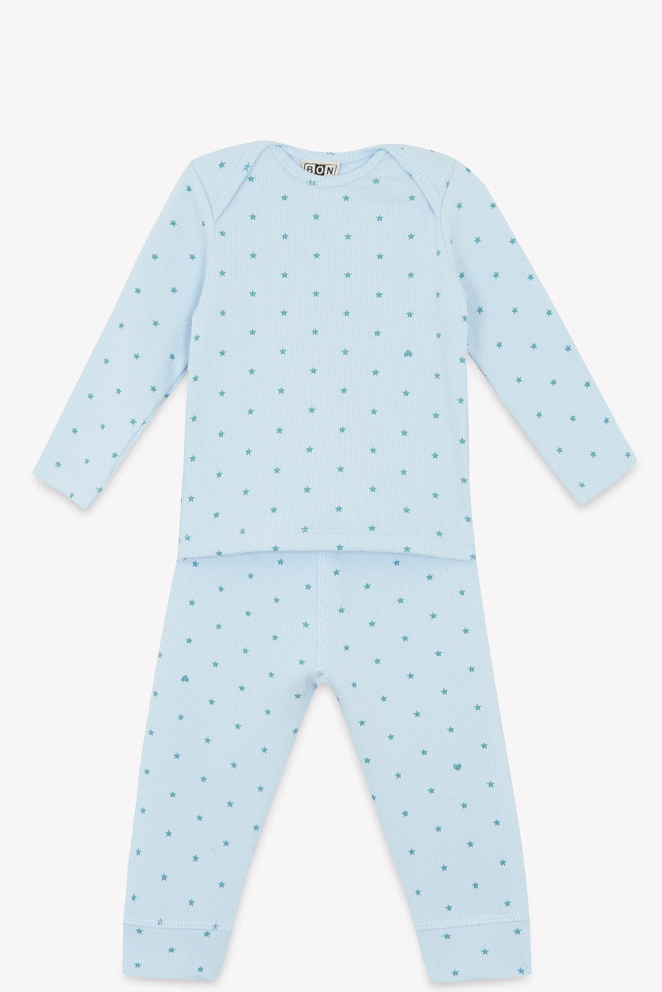 Pyjama 2 pièces - Bleu dodo étoiles - Image 7