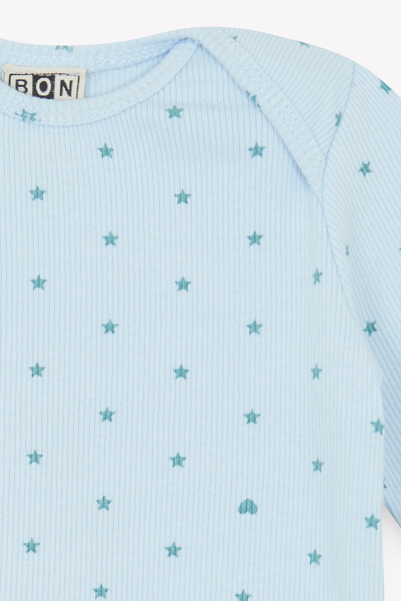 Pyjama 2 pièces - Bleu dodo étoiles - Image 8