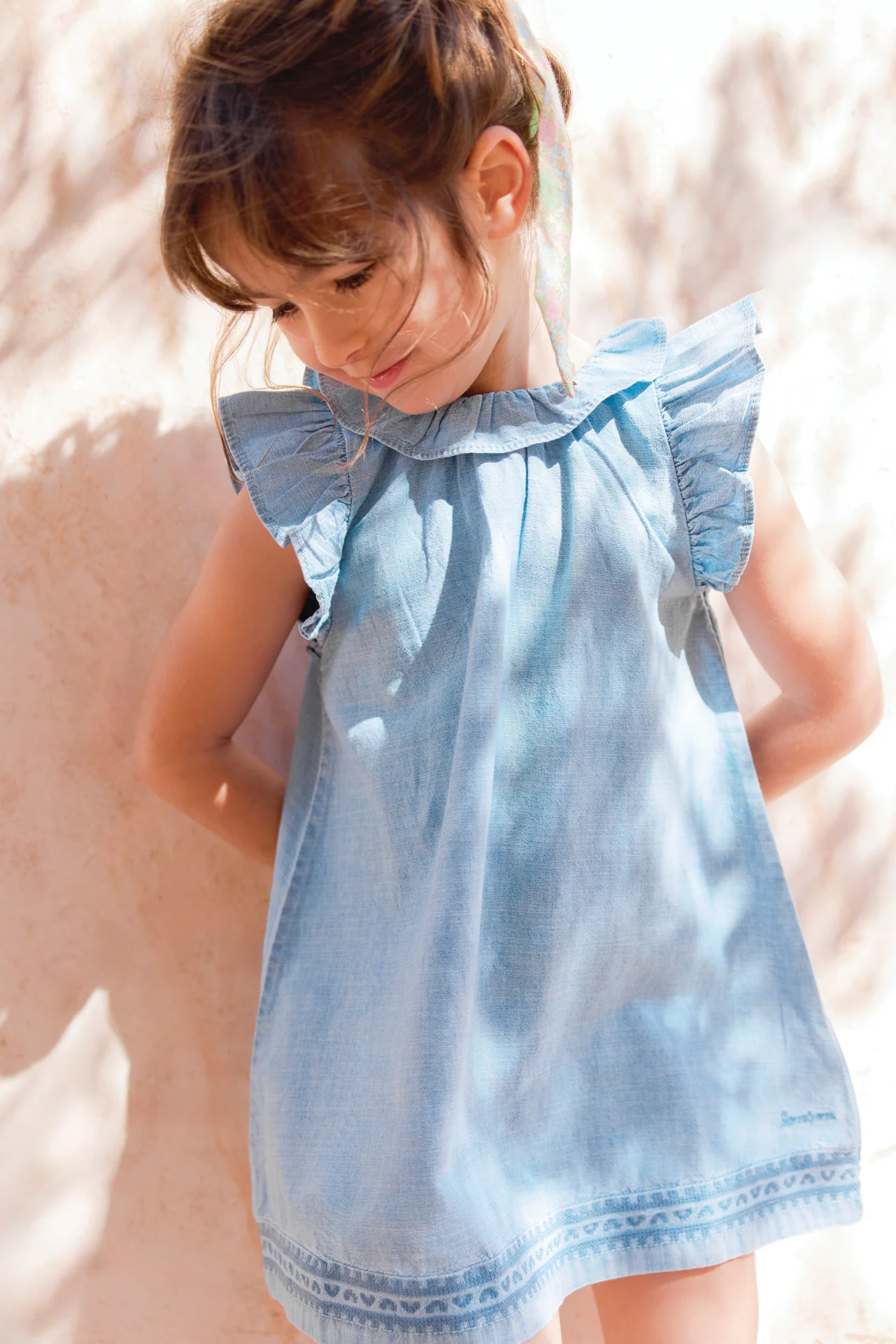 Robe - Anna chambray clair