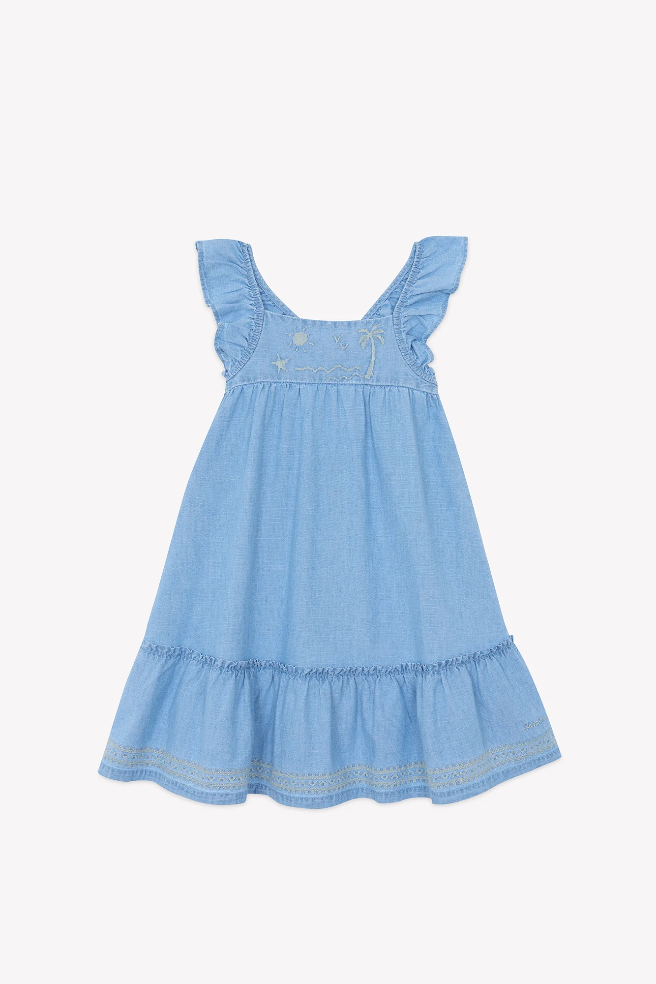 Robe - Célia chambray clair - Image 6