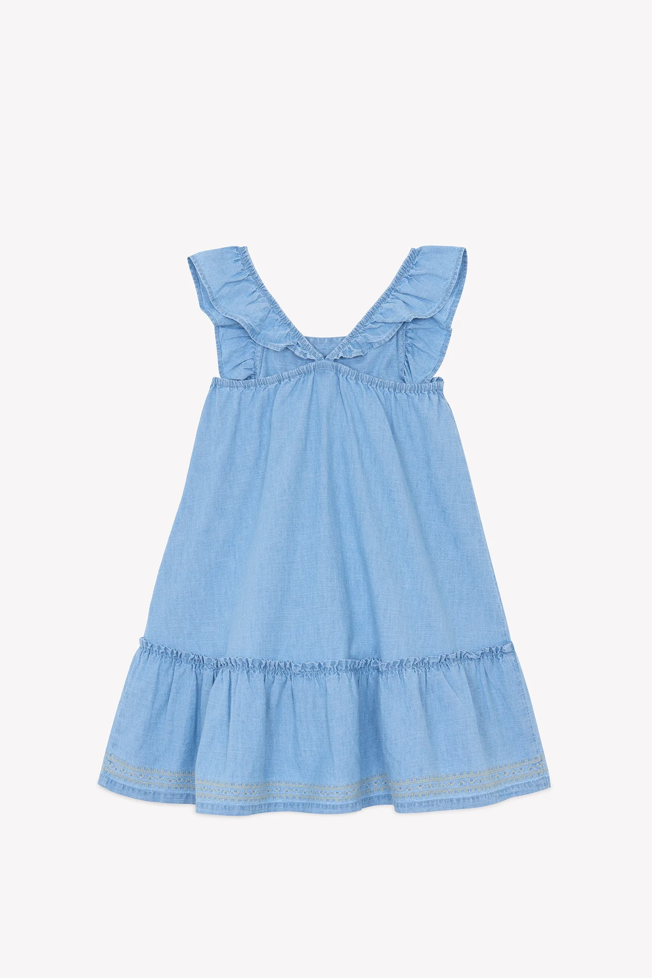 Robe - Célia chambray clair - Image 8