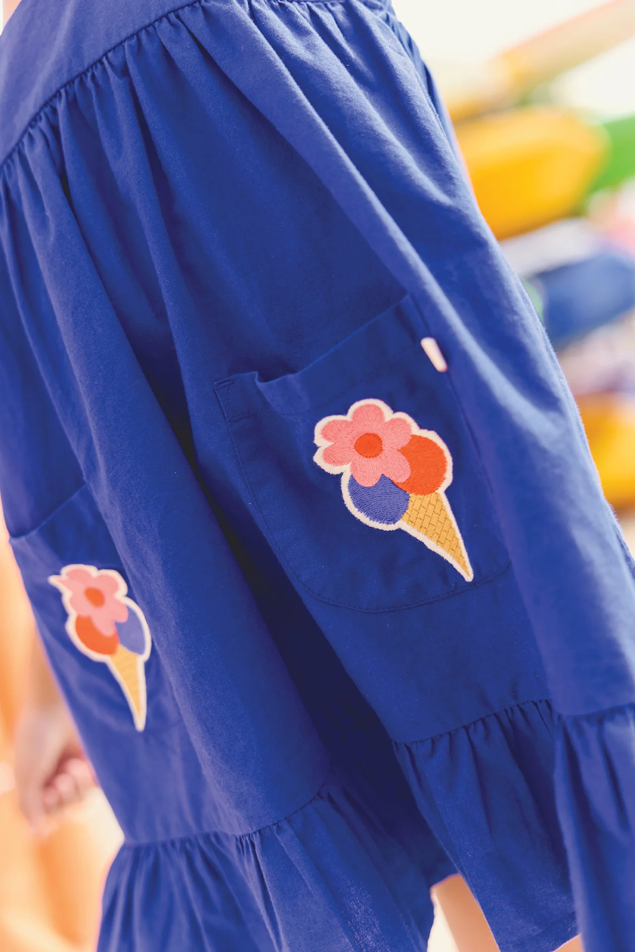 Robe - Lydia bleu fou - Image 6