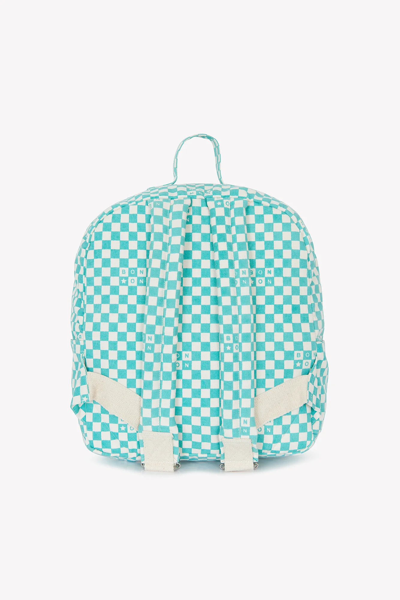 Sac à dos - Damier petit modèle bleu vintage - Image 3