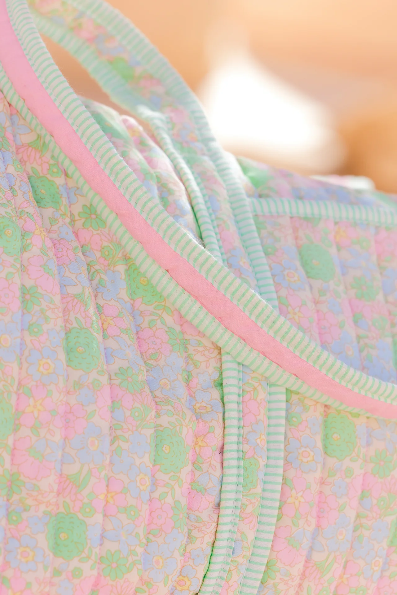 Sac de weekend - Vintage flower - Image 4