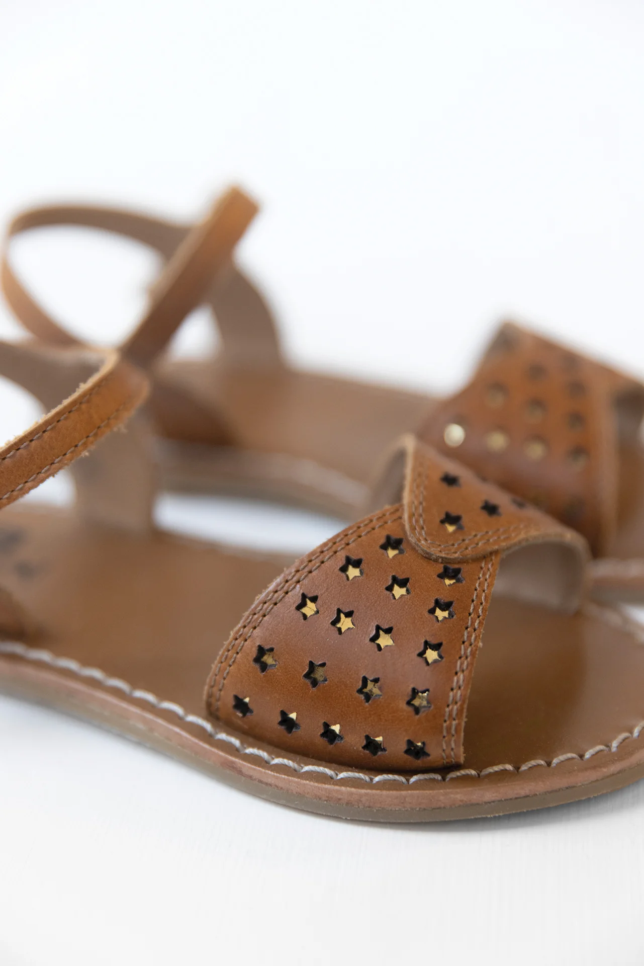 Sandales - Sandy Perfo cognac - Image 2