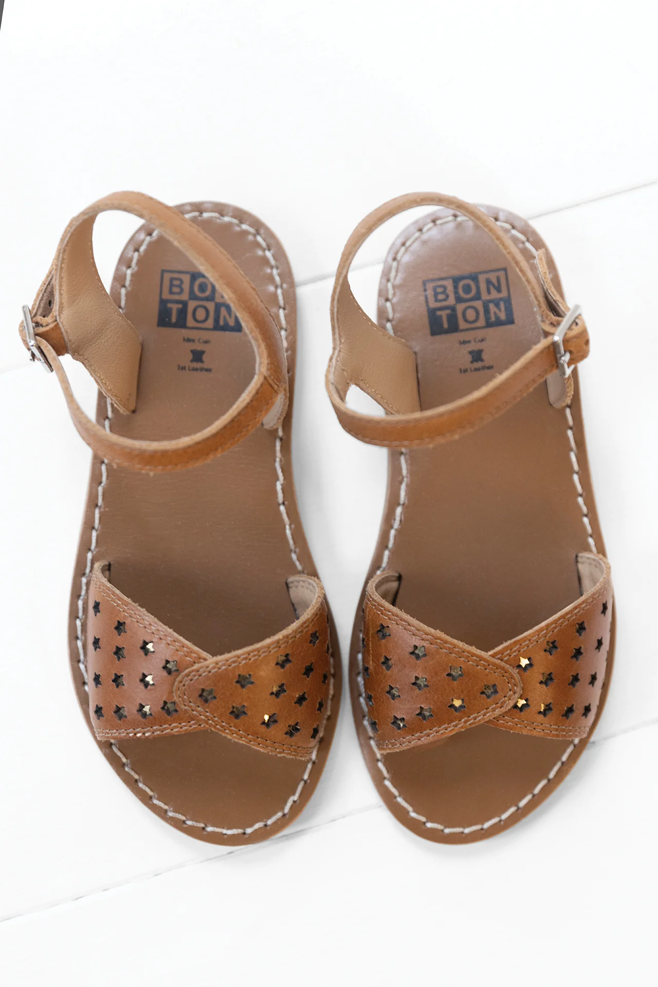 Sandales - Sandy Perfo cognac - Image 3