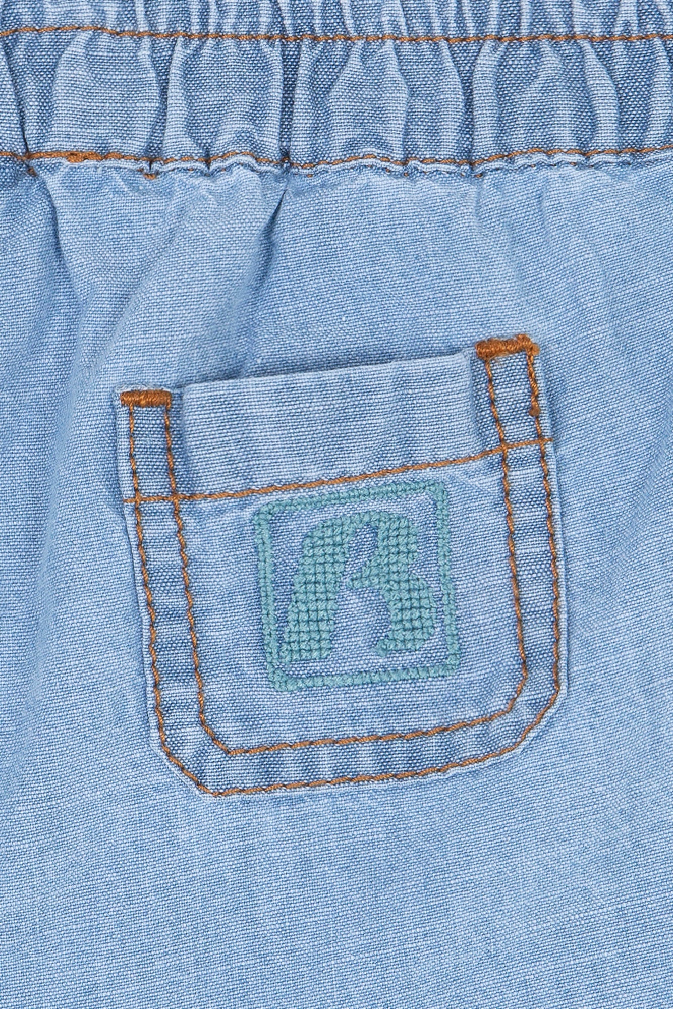 Short - Lyon  chambray clair - Image 5