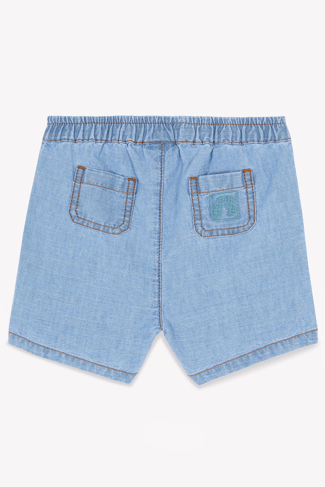 Short - Lyon  chambray clair - Image 6