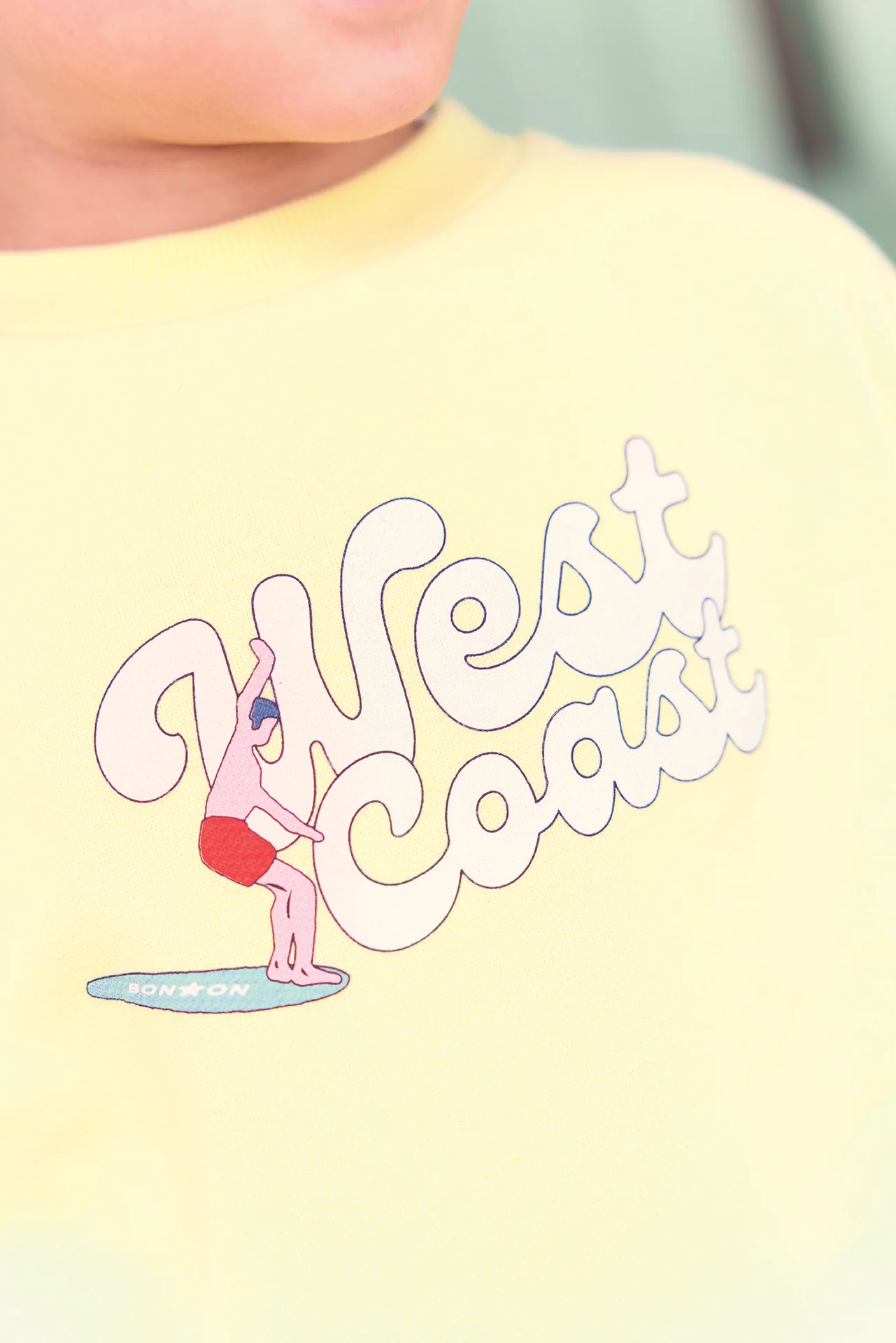 Sweat - Lame limonade imprimé "west coast" - Image 3