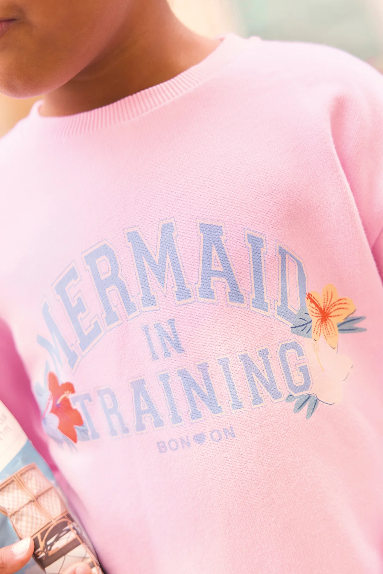 Sweat - Lys rose bubble illustration "Mermaid" - Image 3