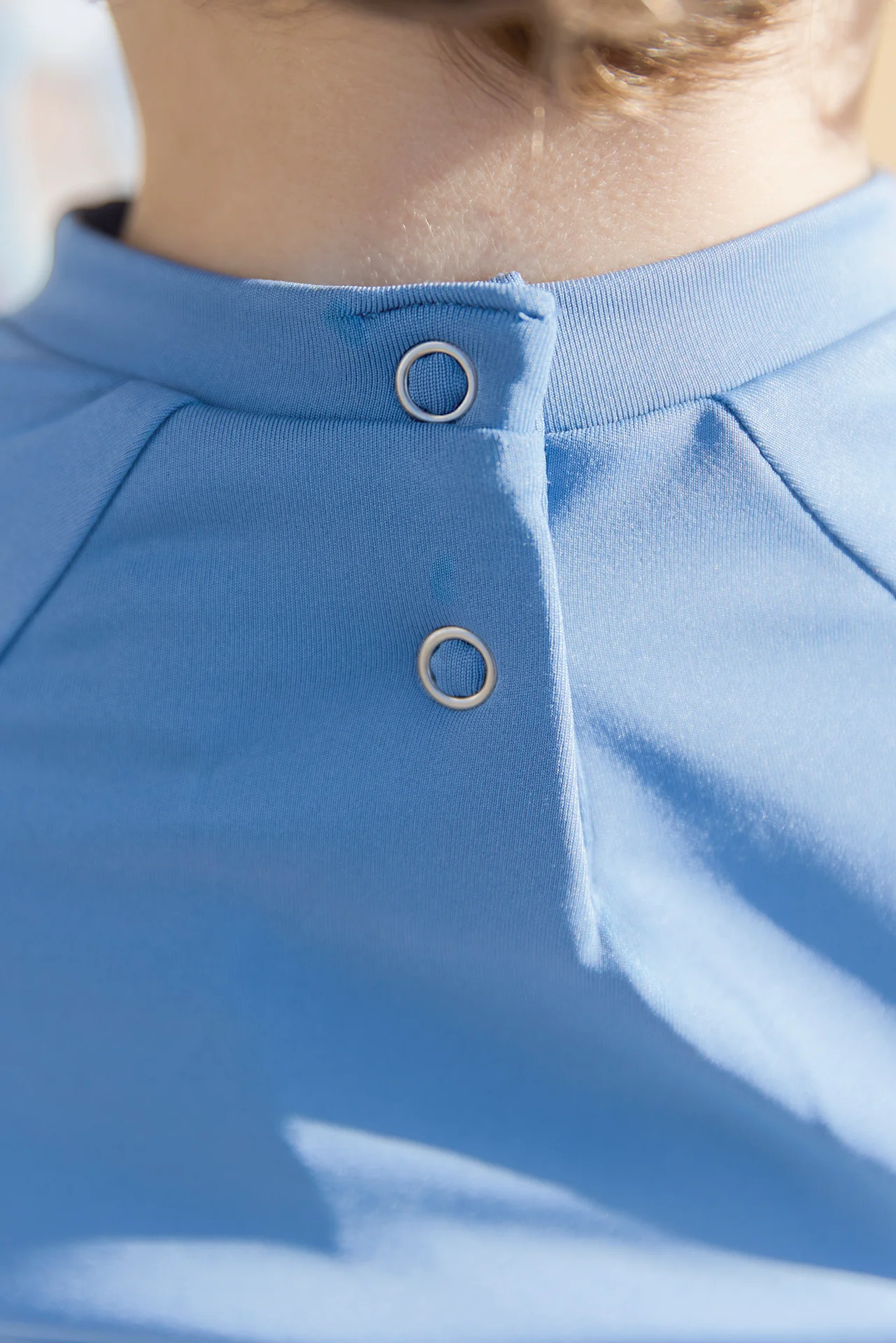 Maillot de bain - T-shirt leash bleu méditerranée - Image 3