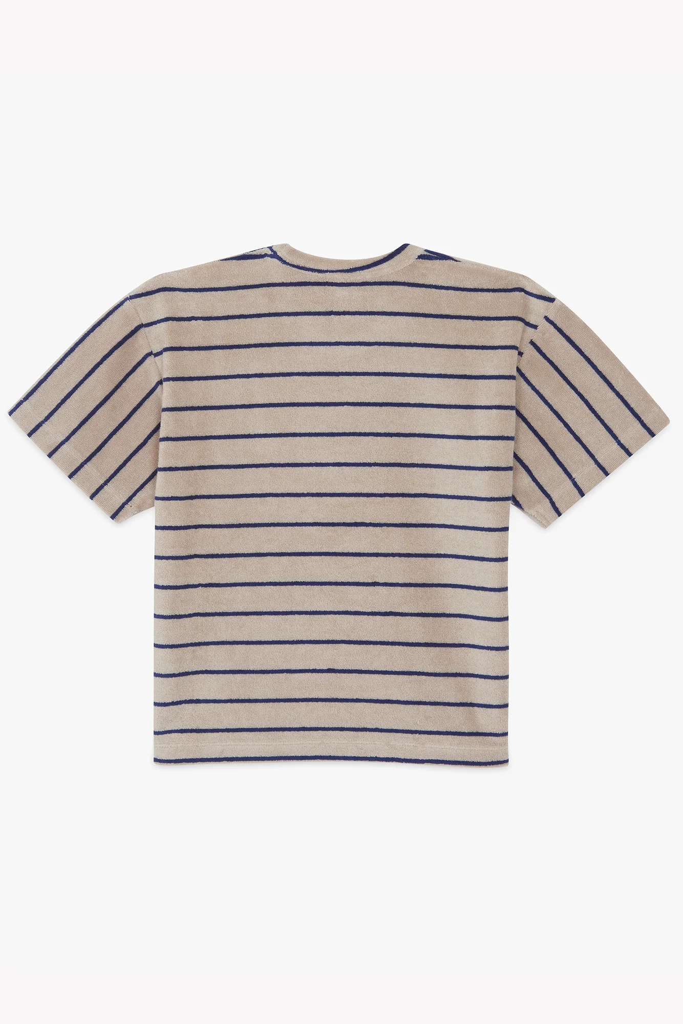 T-shirt - Livo bleu nuit rayé - Image 8