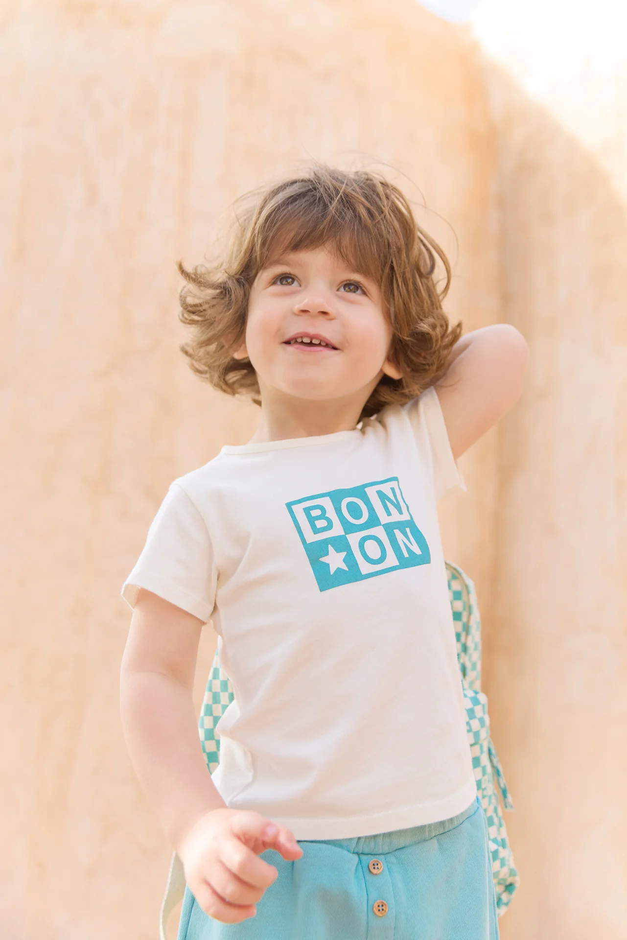 T-shirt - Tuba blanc hamac logo Bonton