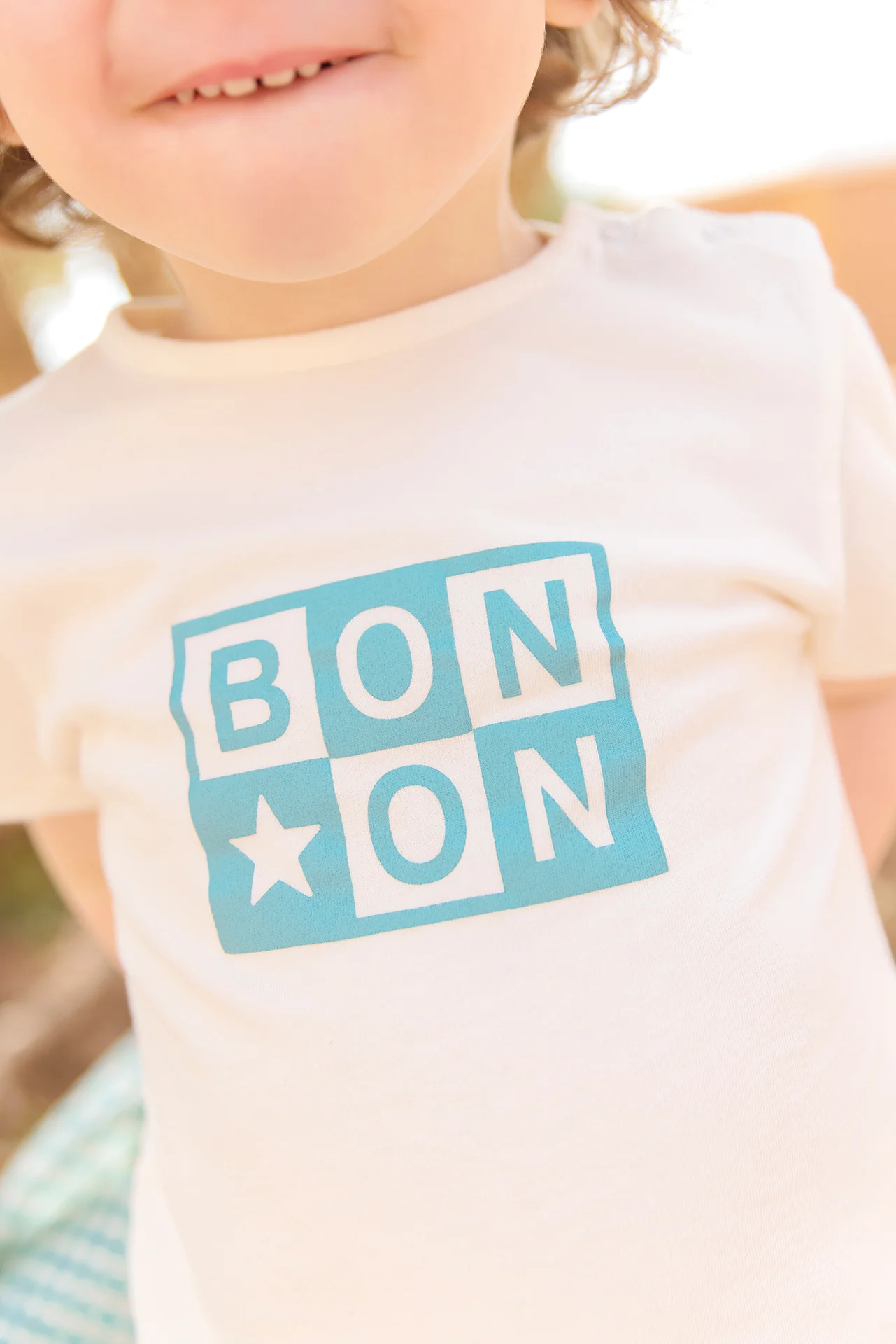T-shirt - Tuba blanc hamac logo Bonton - Image 2