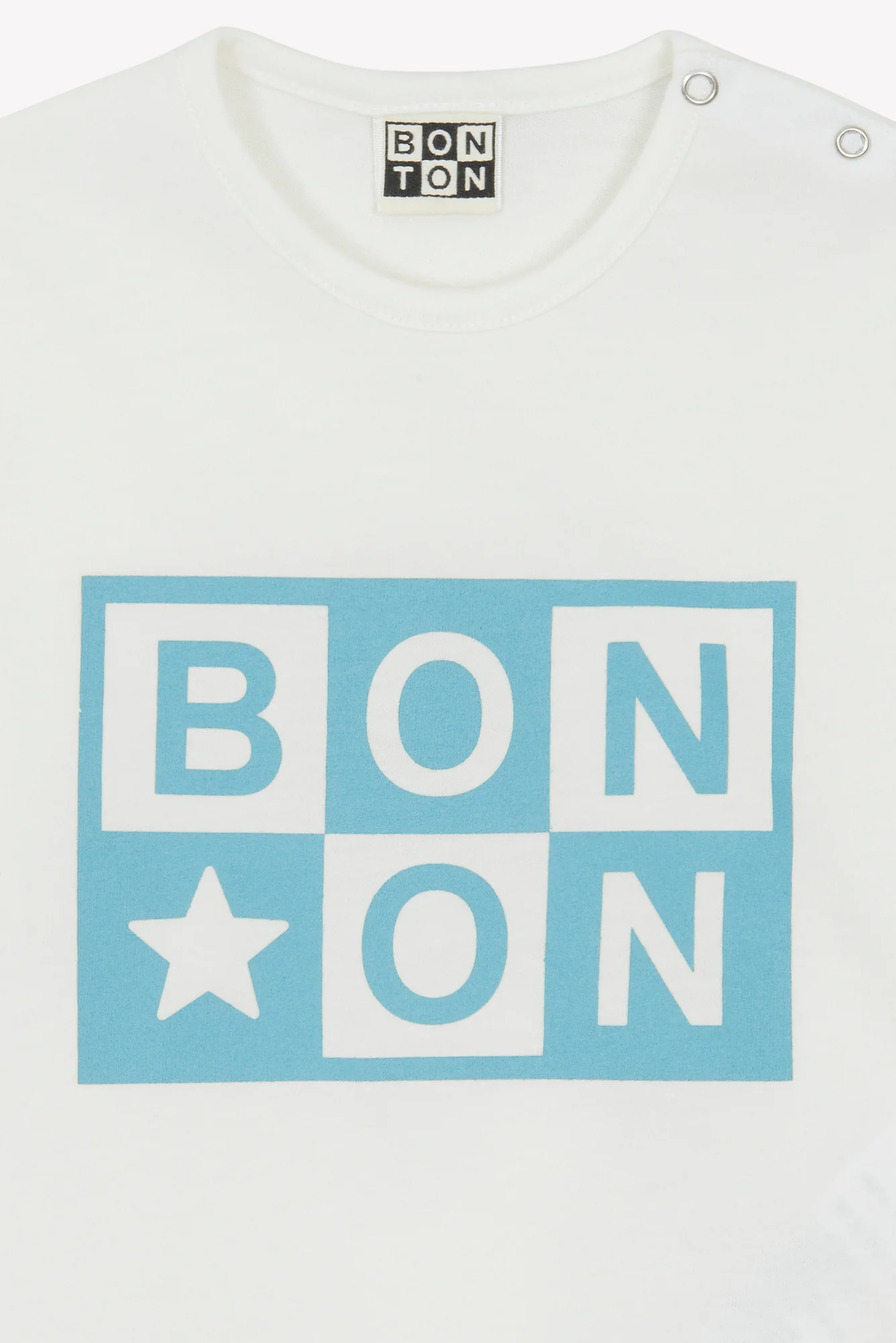 T-shirt - Tuba blanc hamac logo Bonton - Image 6
