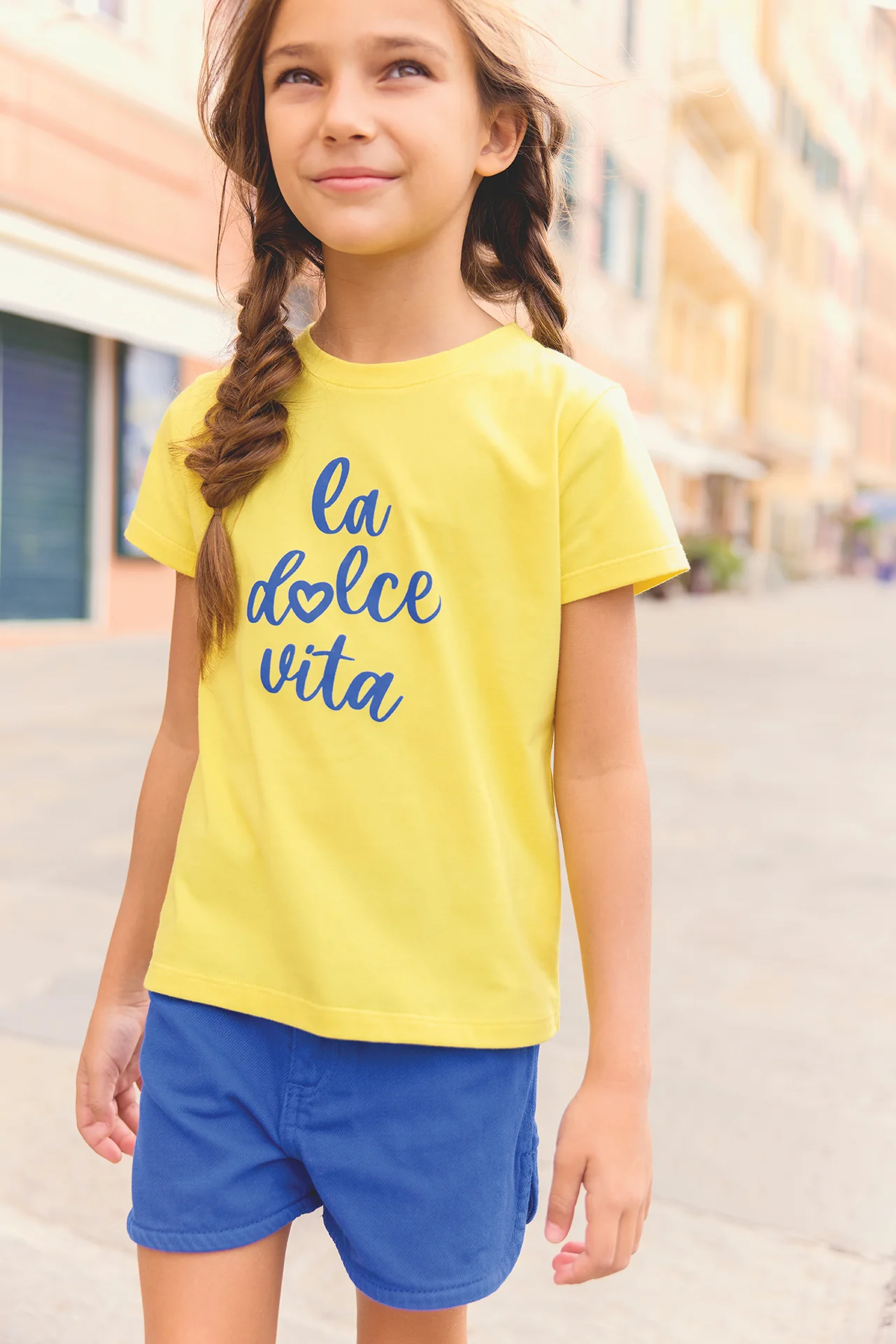 T-shirt - Tubo citron illustration "La Dolce Vita"