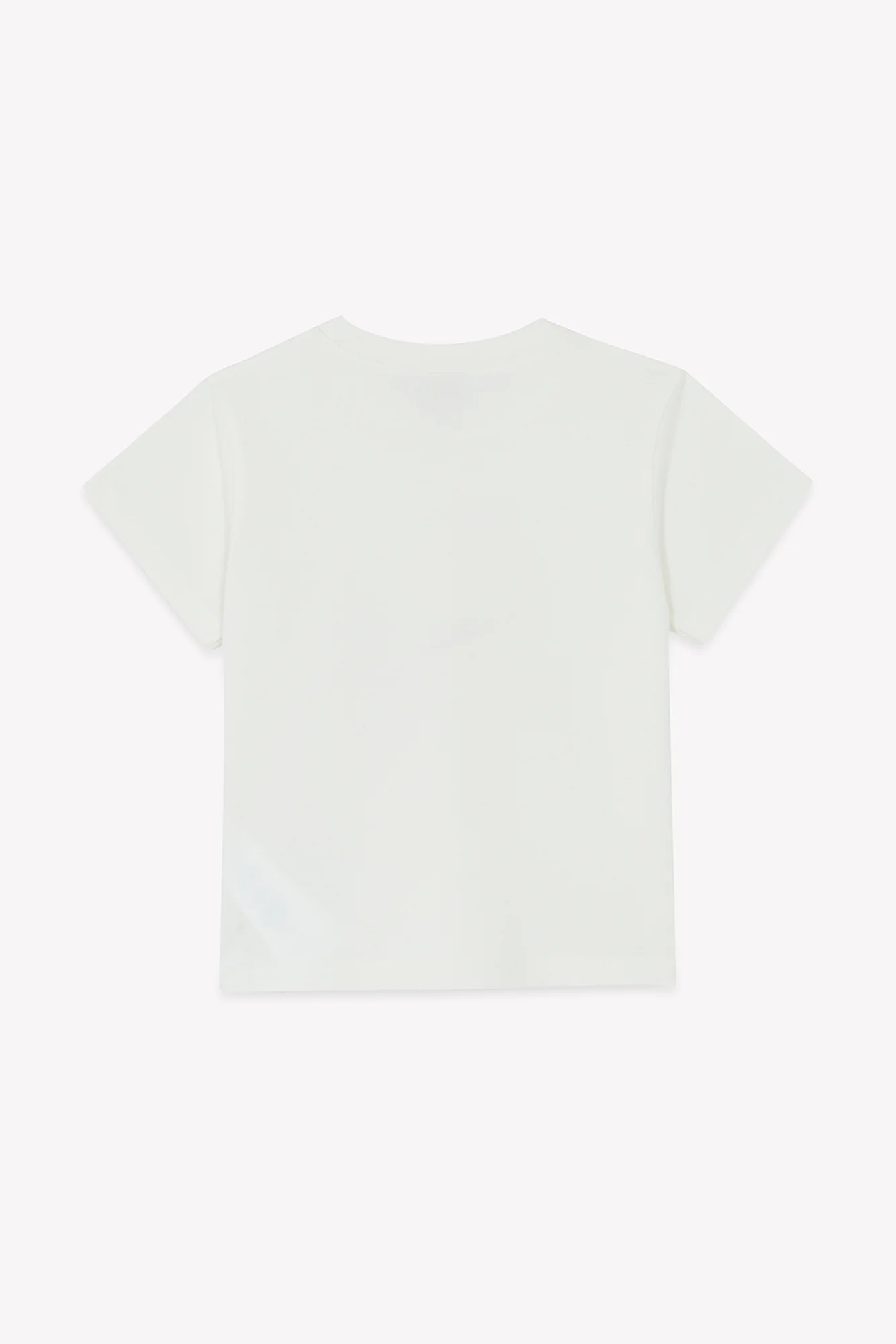 T-shirt - Tubo écru bonton illustration "Lemonday" - Image 4