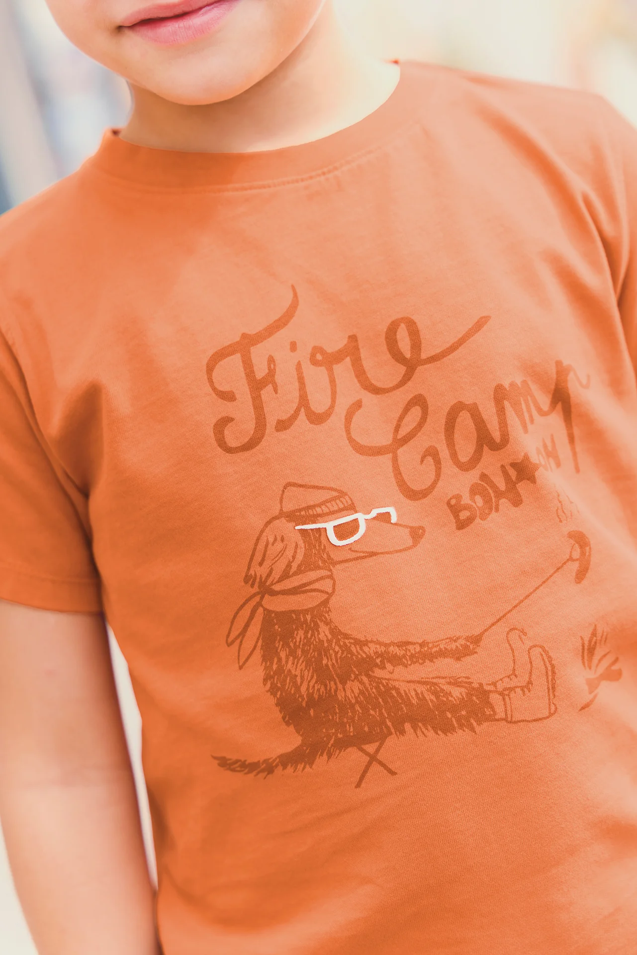 T-shirt - Tubo sausage imprimé "Fire Camp" - Image 2