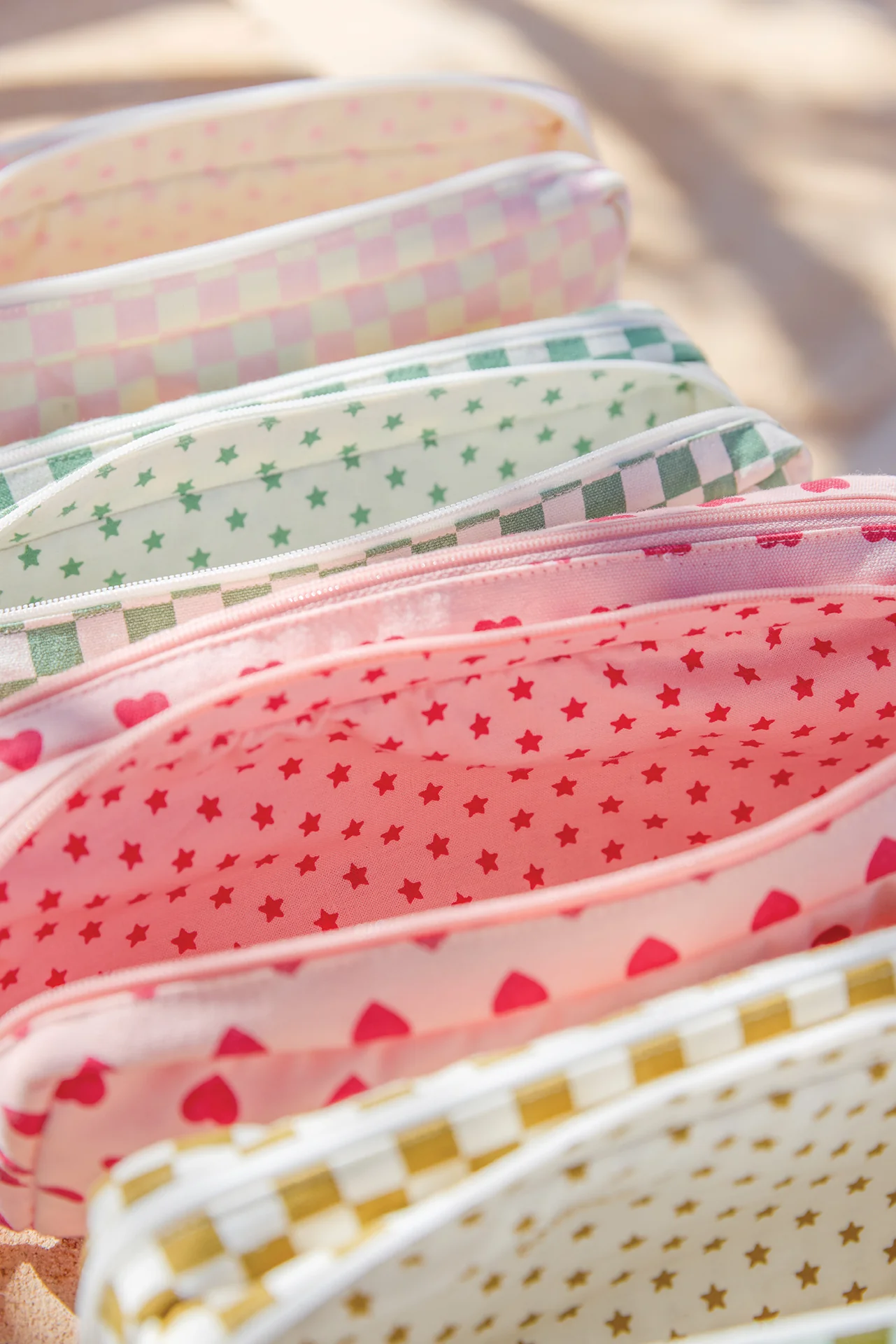 Trousse - Cœurs rose foncé - Image 4